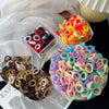 50/100Pcs High Elastic Hair Bands for Women Girls Black Hairband Rubber Ties Ponytail Holder Scrunchies Kids Hair Accessories