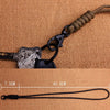 10 Styles Rotatable Buckle Key Ring High Strength Cord Lanyard Mobile Phone Keychain Lanyard Neck Strap Parachute Cord