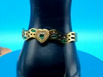 Load image into Gallery viewer, GOLD AND EMERALD BRACELET
