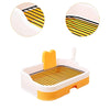 Dog Toilet Dog Potty Pan Pet Accessories Cleaning Tool Reusable Portable Easy to Clean Puppy Training Potty Tray Dog Potty Tray