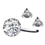 Load image into Gallery viewer, 1PC 316L Surgical Steel Belly Button Rings Crystal Piercing Navel Piercing Earring Belly Piercing Sexy Body Jewelry Ombligo
