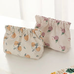 Load image into Gallery viewer, Multi Color Printed Canvas Cosmetics Storage Bag For Girl Students Key Lipstick Makeup Case Organizer Handbag Toiletry Bags
