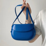 Load image into Gallery viewer, Candy Color Women Saddle Shoulder Bag Portable Female Clutch Purse Handbags Crossbody Bag Fashion Ladies Small Messenger Bags

