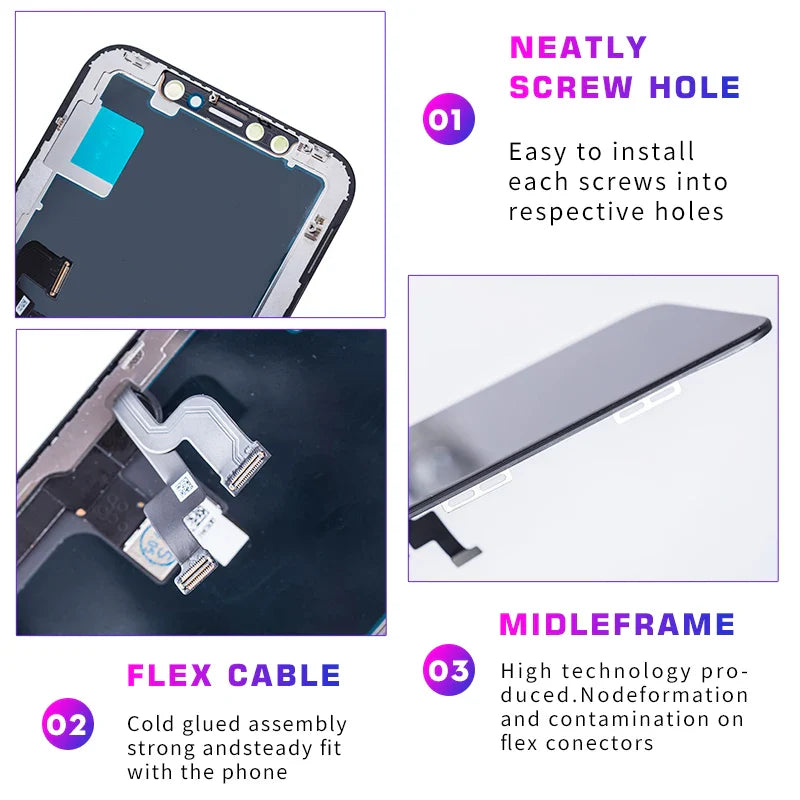 AAA+ OEM LCD For iPhone 6 6s 7Plus 8Plus LCD Touch Screen Digiziter Assembly For iPhone 6Plus 6sPlus 7 8  Display