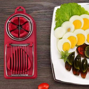 Egg Slicer Century Egg Magic Multi-function Egg Slicer Duck Egg Century Egg Slicer Half Slicer Cool Gadgets  Kitchen Items
