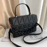 Load image into Gallery viewer, Square Plaid Small Handbags Crossbody Bags For Women, Chain Shoulder Bag For Travel
