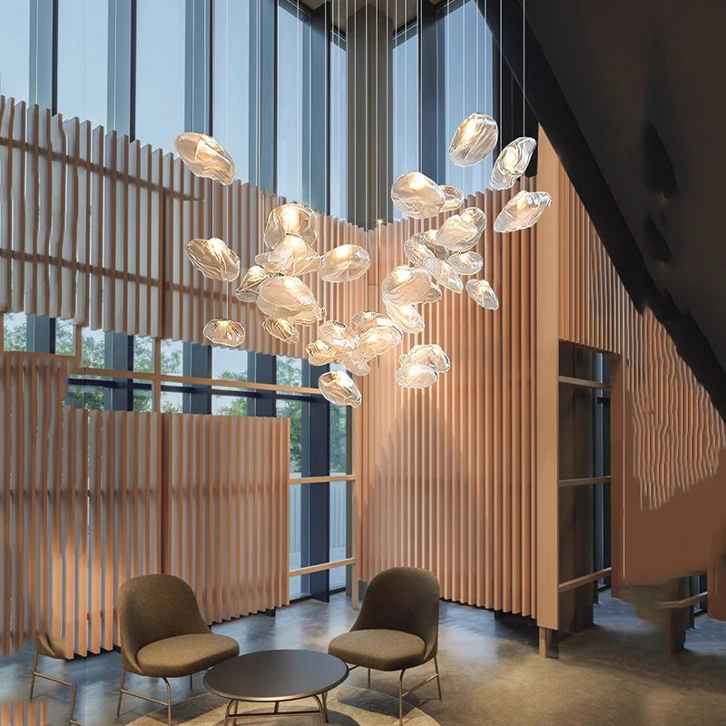 Nordic home decor dining room Pendant lamp lights indoor lighting stair lamp hanging light chandelier lamps for living room