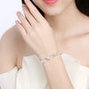 Korean trend 925 Sterling Silver charms beads bracelets neckalce for women fashion Party wedding accessories jewelry sets