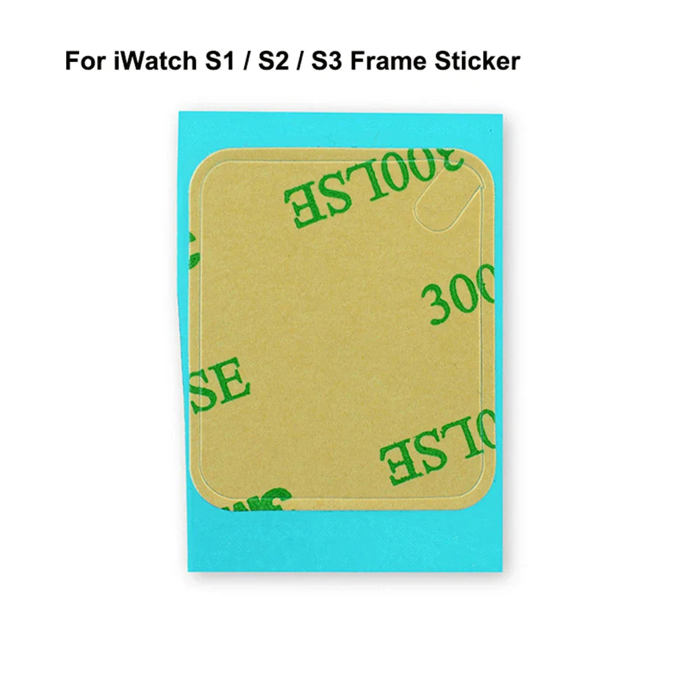 10pcs For Apple Watch S1 S2 S3 4 5 SE S6 S7 38mm 42mm 40mm 44mm 41mm 45mm LCD Screen Tape 3M Adhesive Glue Sticker Repair Parts