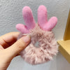 1PCS New Cute Hair Accessories Fake Fur Hair Rope Bear Scrunchies Women Girls Elastic Hair Rubber Bands Gum Kids Ponytail Holder