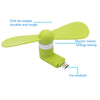 Creative Mini Portable Micro USB Fan 5v 1w Mobile Phone USB Gadget Fans Tester For Android Mobile Phone Cooler Accessorie Cooler