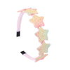 New Fashion Girls Glitter Hair Bands Cute Colors Hair Hoop Hairbands Lovely Bow Stars Headbands for Kids Gifts Hair Accessories