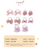 10Pcs/Set Big Bow Flower Elastic Hairbands Children Girls Sweet Hair Ties Fashion Headbands Hair Accessories Rubber Band For Kid