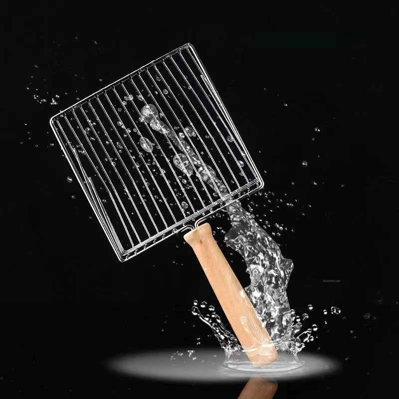 Cat Litter Shovel Wood Handle Cat Litter Shovel Toilet Cleaning Shovel Tools Pet Cleaning Accessories Supplies Cats Pet Products