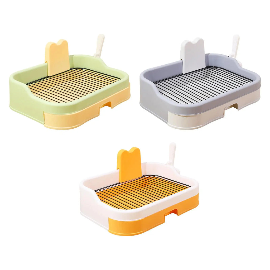 Dog Toilet Dog Potty Pan Pet Accessories Cleaning Tool Reusable Portable Easy to Clean Puppy Training Potty Tray Dog Potty Tray