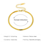 Load image into Gallery viewer, 304 Stainless Steel Snake Chain Bracelet Infinity Symbol Pattern Bracelet For Women Men Couple Fashion Jewlery Gifts 23cm Long
