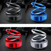 Car Suspended Rotating Double Ring Aromatherapy Solar Aromatherapy Car Accessories Ornament Perfume High