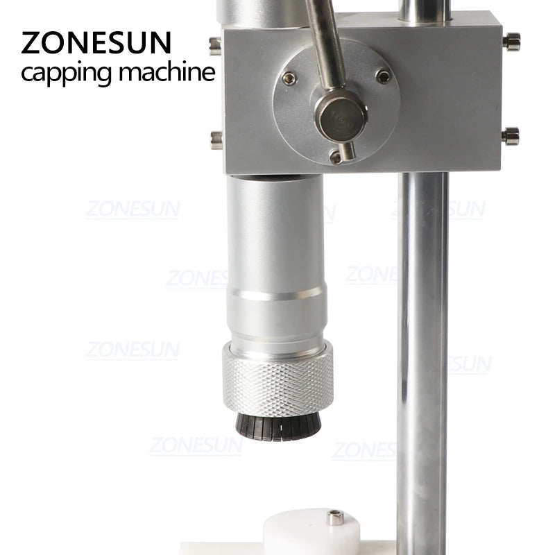 ZONESUN Manual Crimping Machine Perfume Crimper Capper Metal Collar Cap