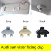 Audi Q5 A6L A7 Q3 A5 A4L A3 A1 Sun Visor Light Blocking Hook Fixed Buckle Bracket Accessories