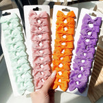 Load image into Gallery viewer, 5/15/20Pcs/Set Solid Hairpins for Baby Grosgrain Ribbon Bows Hair Clips Boutique Handmade Headwear Girls Kids Hair Accessories
