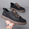 Italian Genuine Leather Casual Shoes Men's Lace Up Oxford Shoes Outdoor Jogging Shoes Office Men's Dress Shoes Sneakers 2023 Man