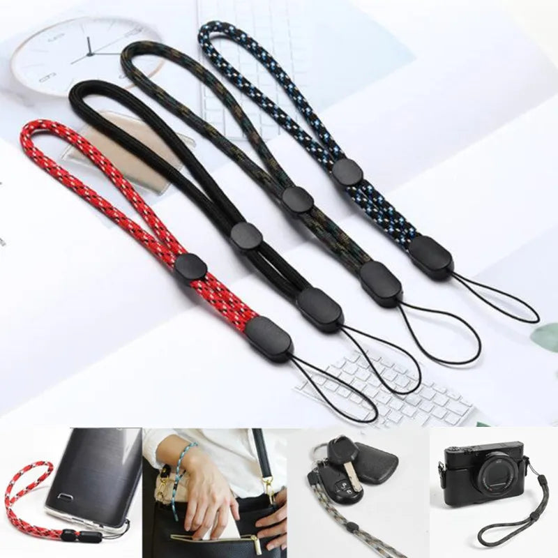 10Pcs Wrist Lanyard Hand Straps , 7.5" Adjustable Wrist Rope for Electronic Accessories Phone Cases Camera Keychain String