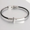 Stainless steel round cable bracelet high quality steel wire Bolt buckle women's bracelet jewelry