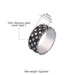 Load image into Gallery viewer, Fashion Stainless Steel Star Ring for Men Women Lovely Cute Daily Jewlery Accessaries Hot Sale Birthday Party Jewlery Gifts
