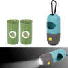 Dog fecal bag dispenser with light, garbage bag, fecal bag, multiple colors, dog garbage, pet cleaning accessories