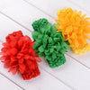 10pcs/lot Baby Girls Headband Toddlers Kids Infants Crochet Weave Hairband Chiffon Flowers Headbands Children Hair Accessories