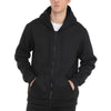 Unisex Zip Up Hoodies Spring Autumn Fleece Sweatshirts Men Women Classic Solid Color Zipper Jackets Fashion Hip Hop Streetwear