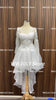 Pure Color Fairy Midi Dress Women White Elegant Evening Party Dress Beach 2024 Spring Casual Long Sleeve Fashion Dress Korean