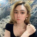 Load image into Gallery viewer, Fairywoo Hot Sale Bracelet Handmade  Sweet Flower  Collocation Delicate Drawstring Miyuki Bead Jewelry Bulk Wholesale Bracele
