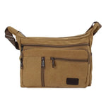 Load image into Gallery viewer, Casual Retro Business Bag High Capacity Canvas Outdoor Simple Version Shoulder Diagonal Package Men Crossbody
