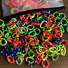 50/100Pcs Hair Bands for Children Colorful Nylon Scrunchie Hair Ties Rubber Band Kids Elastic Hair Leagues Girl Accessories