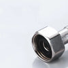 Faucet accessories 2PCS 60cm stainless steel nylon braided hose bathroom heat-resistant faucet basin sink kitchen hose G1/2 G3/8