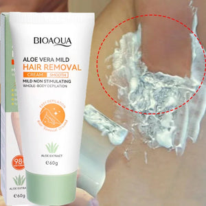 Aloe Vera Fast Hair Removal Cream Semi-permanent Effective Hair Growth Care Beauty Health Whole Body Painless Hair Removal