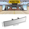 Auto Rear View Mirror for Car SUV Trucks 30cm Panoramic Wide Angle Convex Surface Center Mirror Automotive Interior Accessories