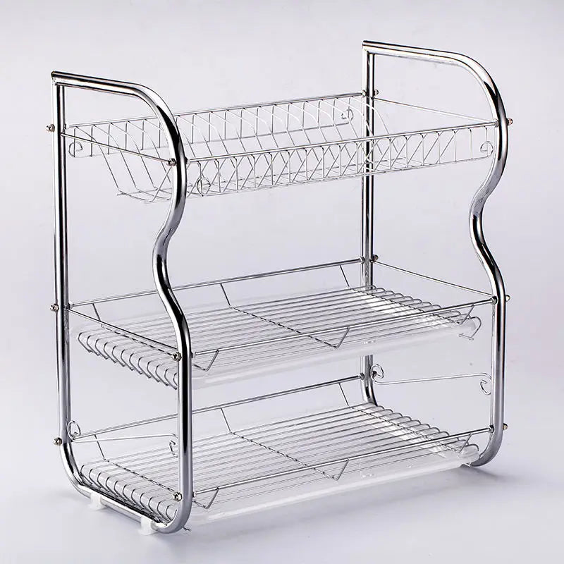 Kitchen Cutlery Storage Box Shelf Plate Tableware Supplies Storage Rack Knife Rack Cupboard Drain Tray Kitchen Household Items