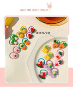 Load image into Gallery viewer, Hair Accessories for Girls Elastique Cheveux Fille Kids Lacos De Cabelo Infantil New Ties Bandeau Bebe Fille Rubber Band Korean
