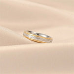 Load image into Gallery viewer, Luxury Titanium Ring for Couple Wedding Band Engagement Jewelry Women Men Trendy Rings Stainless Steel Comfit Size 6-13 Bagues
