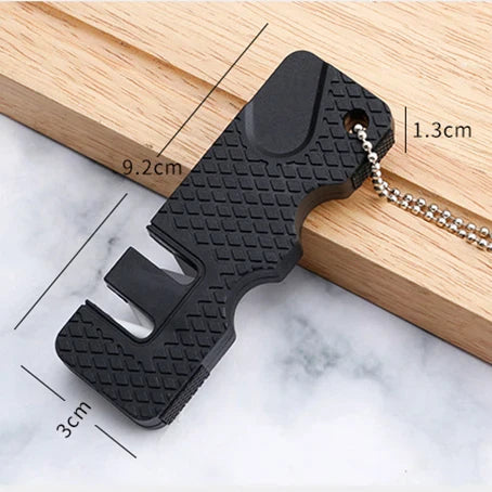 Knife Sharpener Mini Portable Knife Sharpening Support Kitchen Household Fruit Knife Sharpening Stone Kitchen Home Accessories