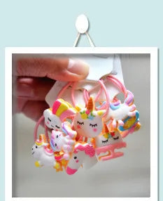 2PCS New Cute Panda BB Clips Cartoon Kids Hairpins Children Headwear Baby Clips Headdress Elastic Hair Bands Girls Accessories