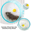 12-21.5cm Hamster Running Disc Toy Silent Small Pet Sports Wheel Accessories And Wear-resistant Waterproof Cage Hamster Rot D1M4