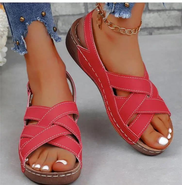 Shoes Women Sandals Summer Soft Women's Shoes Party Ladies Shoes Wedge Women's Sandals Casual Women Sandal Footwear Female