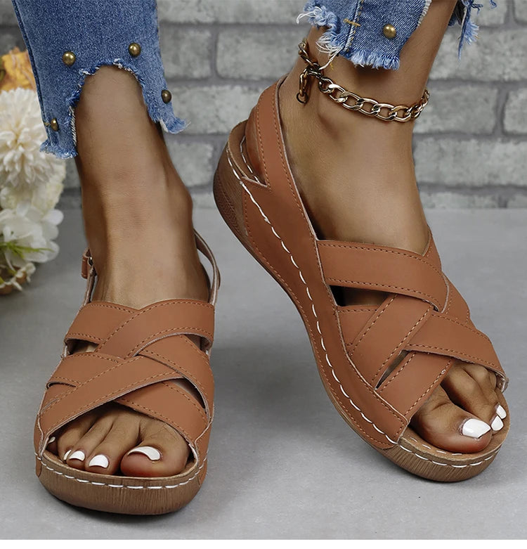 Shoes Women Sandals Summer Soft Women's Shoes Party Ladies Shoes Wedge Women's Sandals Casual Women Sandal Footwear Female