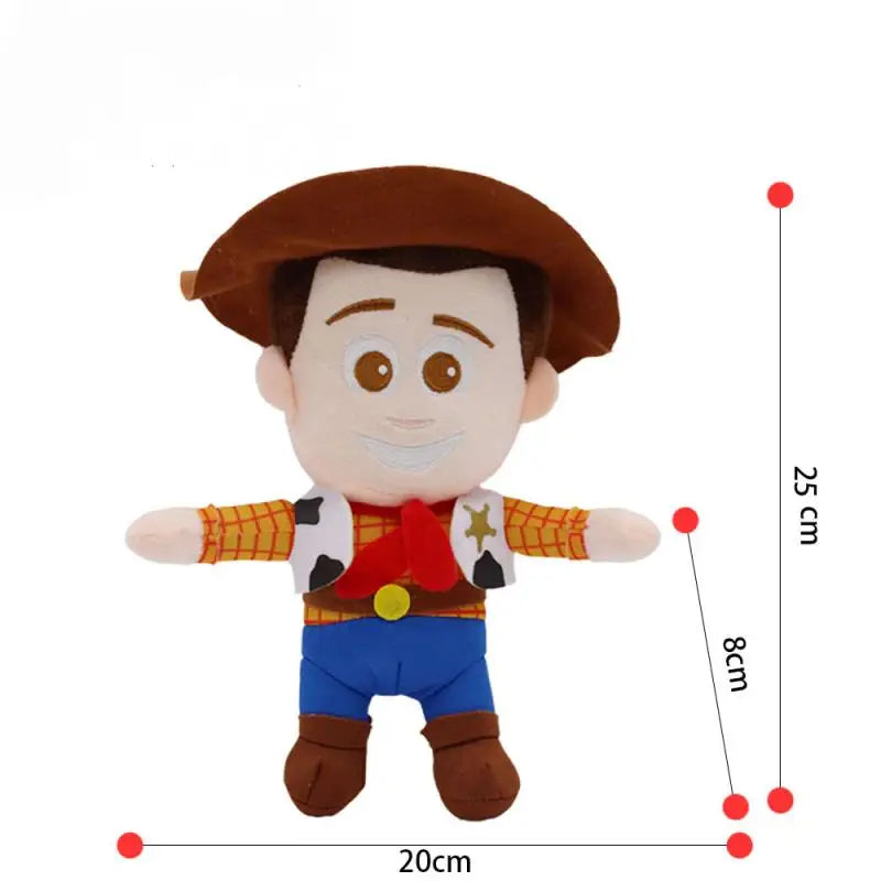 Disney Toy Story Mania Toy Buzz Lightyear Plush Doll Woody Doll Gift Anime Child Pillow Girl Home Plush Ornaments Wholesale