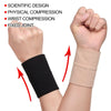 1Pc Compression Wrist Sleeve Elastic Wrist Brace Wrist Support for Men and Women Tennis Tendonitis Carpal Tunnel Sport Wristband