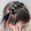 100Pcs/lot Elastic Nylon Rubber Band for Kids Colorful Hairband Hair Accessories Child Hair Ring Head Rope Scrunchies Wholesale