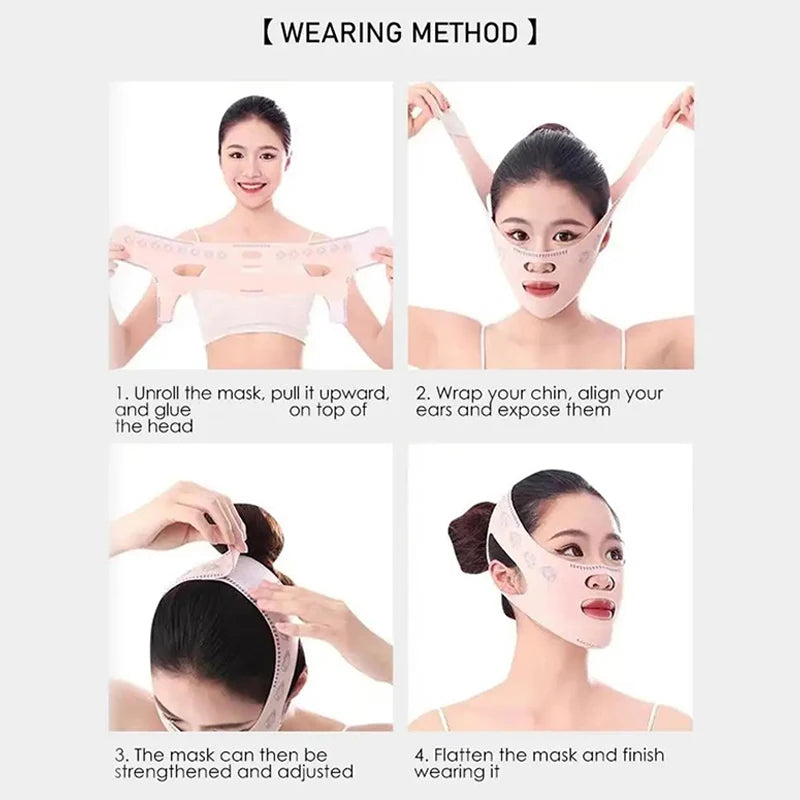 Chin Cheek Slimming Bandage V Shaper V Line Lifting Mask Face Lifting Anti Wrinkle Strap Band Sleeping Mask Beauty Health